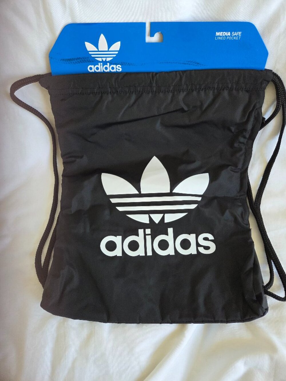 NWT adidas Originals Trefoil Sackpack